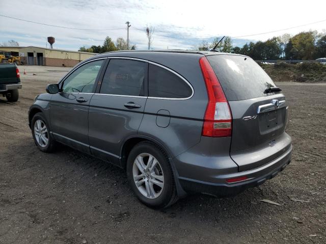 5J6RE4H74AL007285 - 2010 HONDA CR-V EXL GRAY photo 2