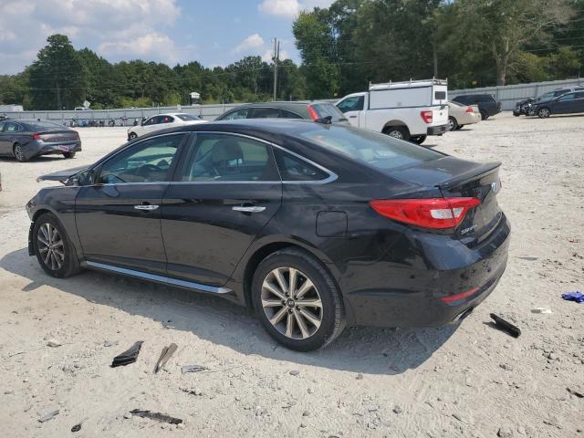 5NPE34AF3HH462283 - 2017 HYUNDAI SONATA SPORT BLACK photo 2