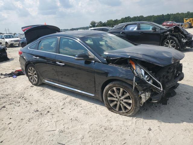 5NPE34AF3HH462283 - 2017 HYUNDAI SONATA SPORT BLACK photo 4