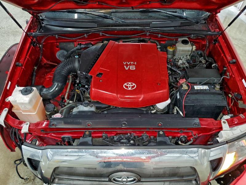 3TMLU42N69M021415 - 2009 TOYOTA TACOMA DOUBLE CAB Granate foto 11