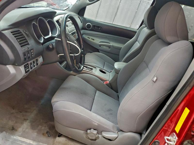 3TMLU42N69M021415 - 2009 TOYOTA TACOMA DOUBLE CAB Granate foto 7