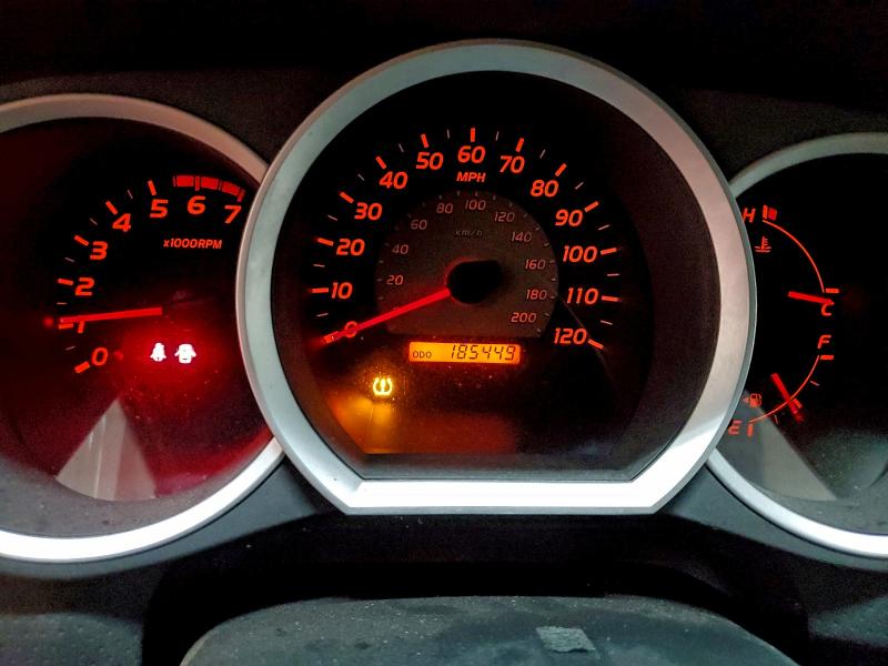 3TMLU42N69M021415 - 2009 TOYOTA TACOMA DOUBLE CAB Granate foto 9