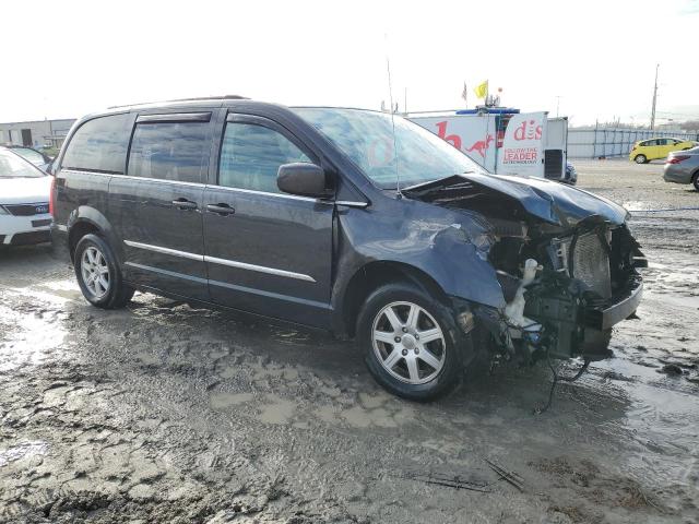 2C4RC1BG1CR350908 - 2012 CHRYSLER TOWN & COU TOURING ნაცრისფერი ფოტო 4