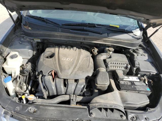 5NPEC4AC5CH417392 - 2012 HYUNDAI SONATA SE GRAY photo 11