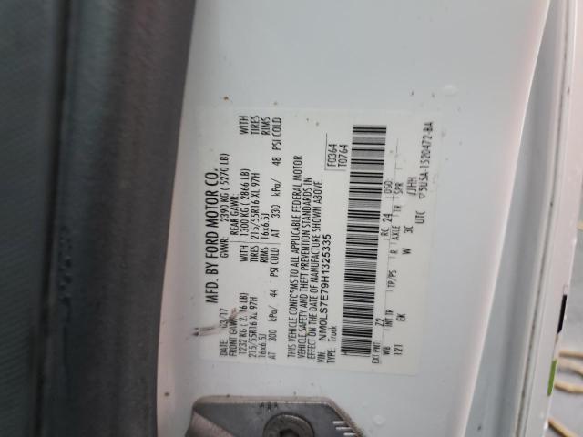 NM0LS7E79H1325335 - 2017 FORD TRANSIT CONNECT XL WHITE photo 12