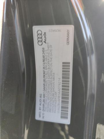 WAU3VAFR1AA079214 - 2010 AUDI S5 PRESTIGE 黑色 照片 13