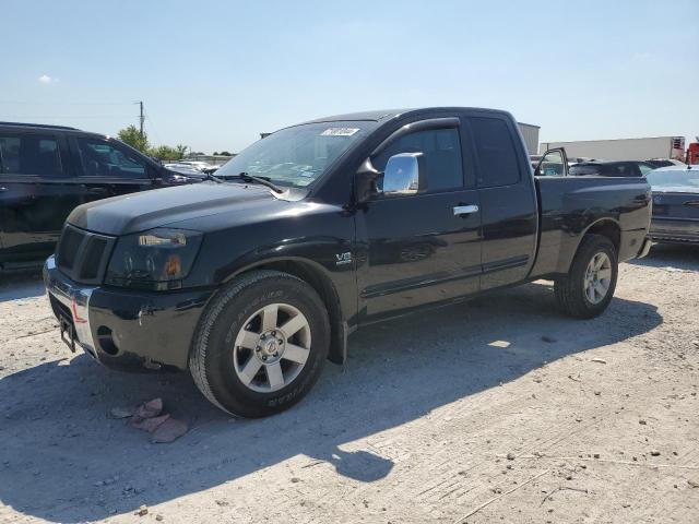 1N6AA06A54N588856 - 2004 NISSAN TITAN XE BLACK photo 1