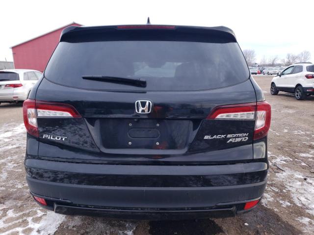 5FNYF6H04KB504810 - 2019 HONDA PILOT ELITE BLACK photo 6