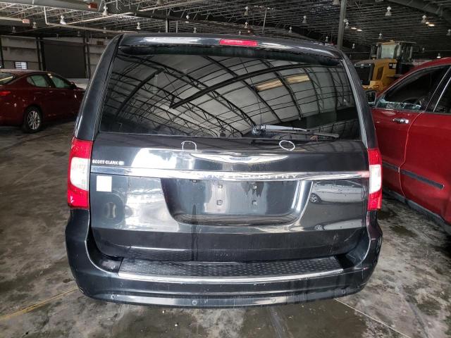 2C4RC1CG3DR783050 - 2013 CHRYSLER TOWN & COU TOURING L BLACK photo 6