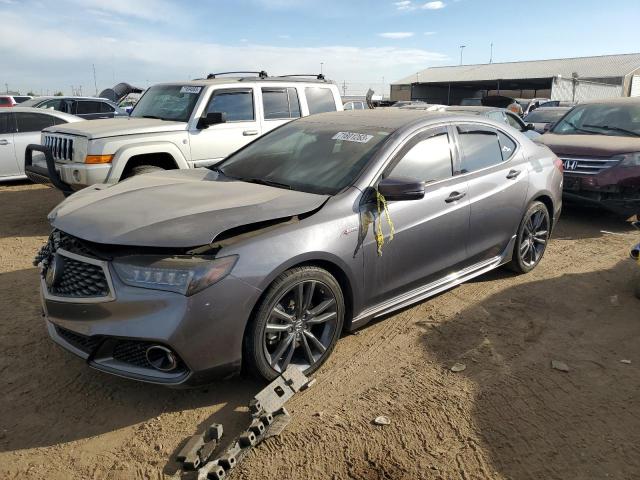 19UUB3F61JA001549 - 2018 ACURA TLX TECH+A CHARCOAL photo 1