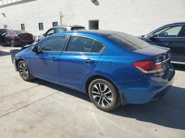 19XFB2F83FE007795 - 2015 HONDA CIVIC EX BLUE photo 2