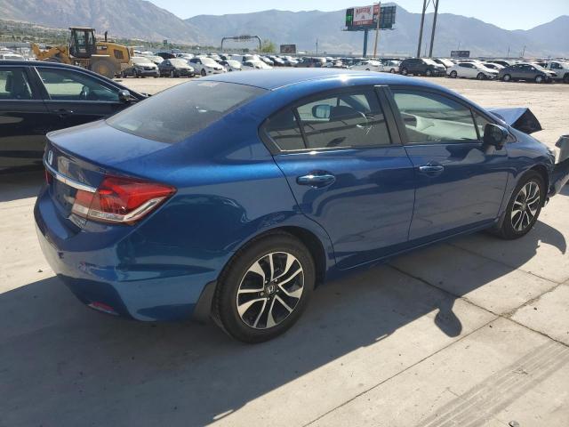 19XFB2F83FE007795 - 2015 HONDA CIVIC EX BLUE photo 3