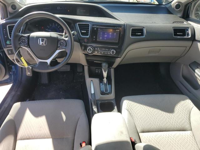 19XFB2F83FE007795 - 2015 HONDA CIVIC EX BLUE photo 8