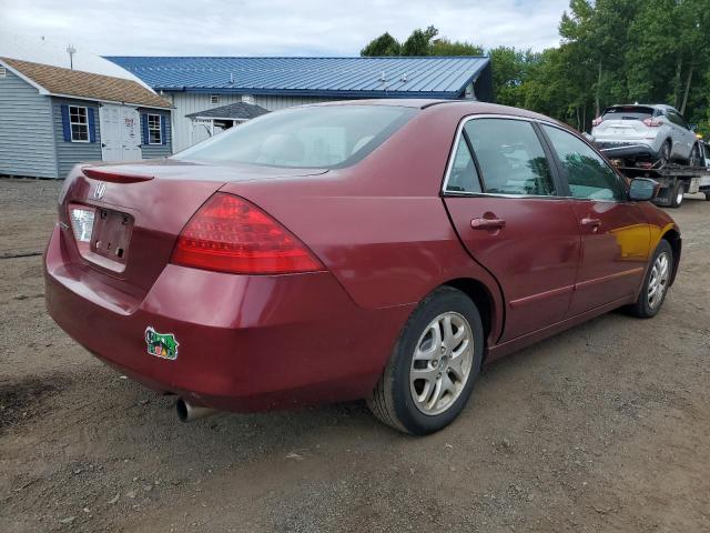 1HGCM56766A065135 - 2006 HONDA ACCORD EX Қызыл фото 3