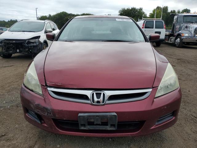 1HGCM56766A065135 - 2006 HONDA ACCORD EX Қызыл фото 5