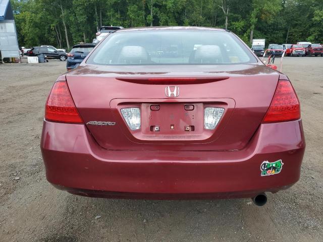 1HGCM56766A065135 - 2006 HONDA ACCORD EX Қызыл фото 6