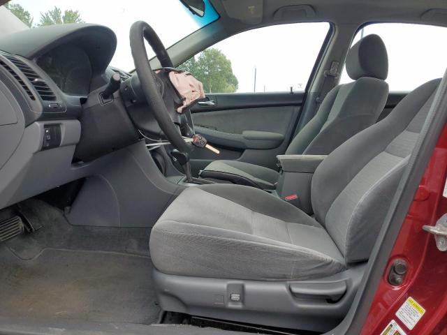 1HGCM56766A065135 - 2006 HONDA ACCORD EX Қызыл фото 7