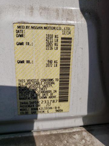 1N4AL3AP5FC231787 - 2015 NISSAN ALTIMA 2.5 WHITE photo 13