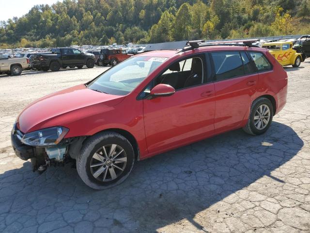 3VWA17AU3HM506262 - 2017 VOLKSWAGEN GOLF SPORT S RED photo 1