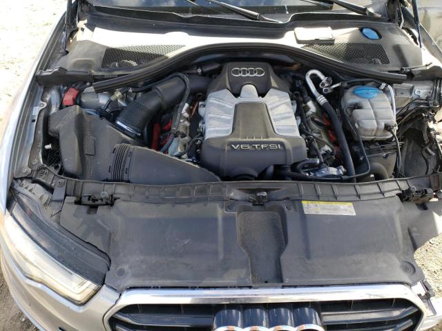 WAUHGAFC1DN123429 - 2013 AUDI A6 PRESTIGE ვერცხლისფერი ფოტო 11