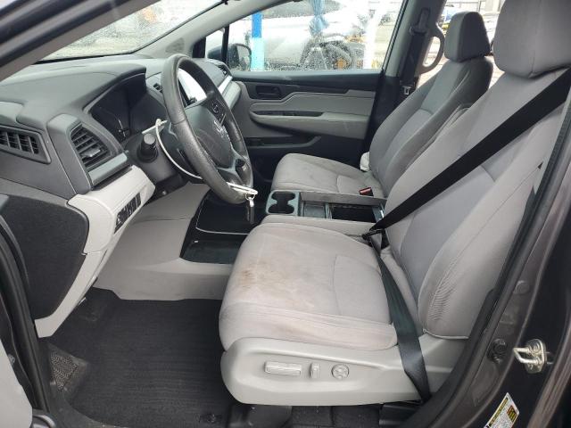 5FNRL6H50KB015314 - 2019 HONDA ODYSSEY EX GRAY photo 7