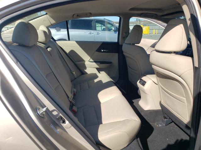 1HGCR3F8XDA030495 - 2013 HONDA ACCORD EXL 金色 照片 10