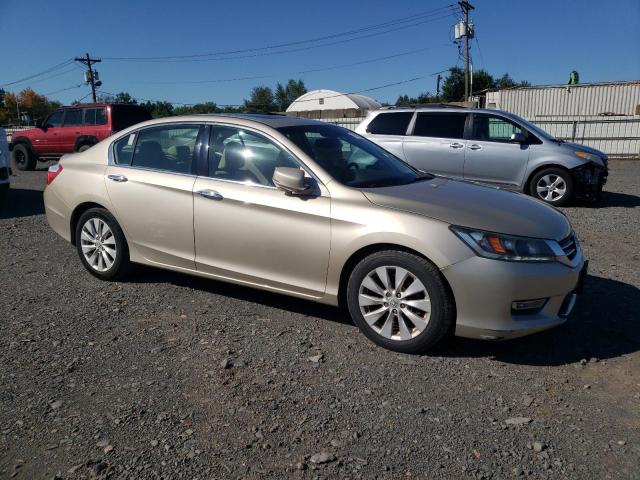 1HGCR3F8XDA030495 - 2013 HONDA ACCORD EXL 金色 照片 4