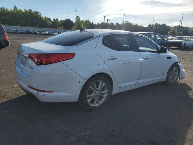 5XXGN4A76DG212120 - 2013 KIA OPTIMA EX WHITE photo 3