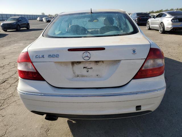 WDBTJ75J74F075669 - 2004 MERCEDES-BENZ CLK 500 WHITE photo 6