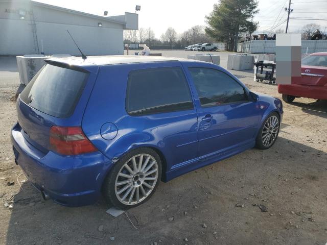 WVWKG61J74D129429 - 2004 VOLKSWAGEN R32 BLUE photo 3