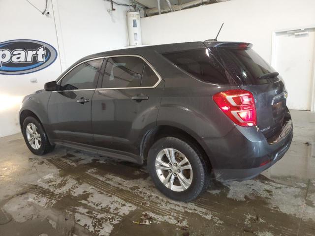 2GNALBEK8H1522772 - 2017 CHEVROLET EQUINOX LS GRAY photo 2