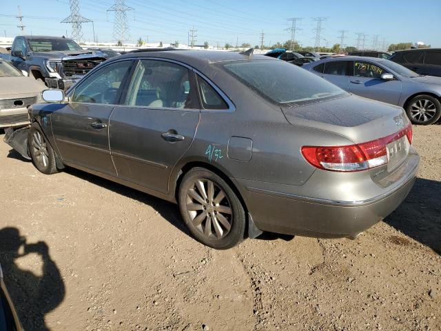 KMHFC46F09A381047 - 2009 HYUNDAI AZERA SE GRAY photo 2