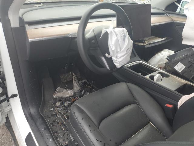 7SAYGDEE4SF243943 - 2025 TESLA MODEL Y 白色 照片 8