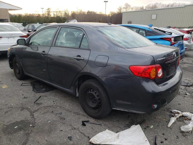 2T1BU4EE6AC483056 - 2010 TOYOTA COROLLA BASE BLACK photo 2