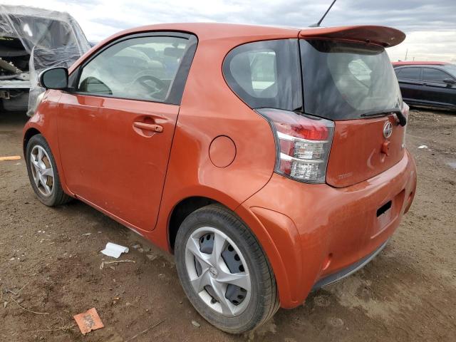 JTNJJXB02DJ022505 - 2013 TOYOTA SCION IQ ORANGE photo 2