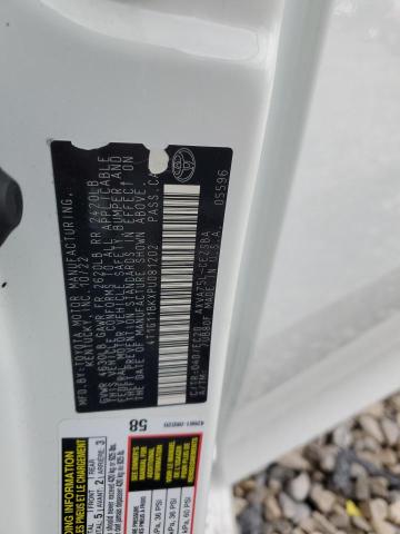 4T1G11BKXPU081202 - 2023 TOYOTA CAMRY SE NIGHT SHADE WHITE photo 12