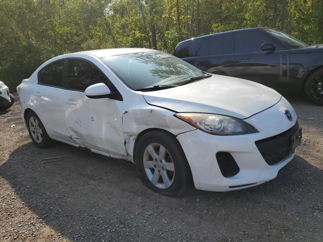JM1BL1UFXD1772347 - 2013 MAZDA 3 I WHITE photo 4