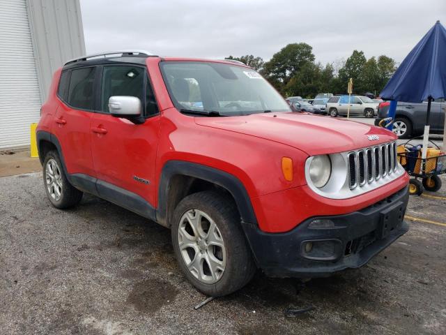 ZACCJBDB7HPE51496 - 2017 JEEP RENEGADE LIMITED RED photo 4