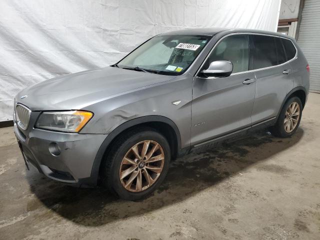 5UXWX9C59E0D43660 - 2014 BMW X3 XDRIVE28I GRAY photo 1