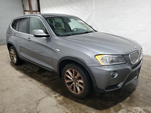 5UXWX9C59E0D43660 - 2014 BMW X3 XDRIVE28I GRAY photo 4