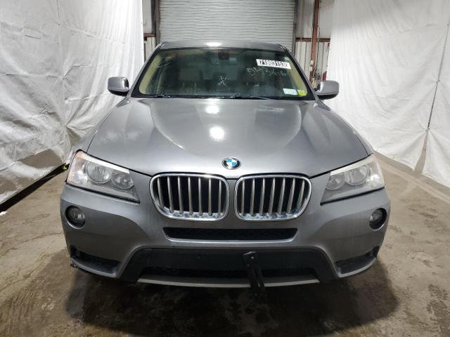 5UXWX9C59E0D43660 - 2014 BMW X3 XDRIVE28I GRAY photo 5