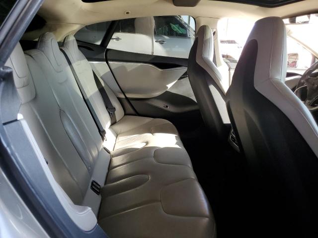 5YJSA1H16EFP44090 - 2014 TESLA MODEL S 银色 照片 10