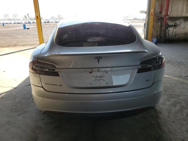 5YJSA1H16EFP44090 - 2014 TESLA MODEL S 银色 照片 6