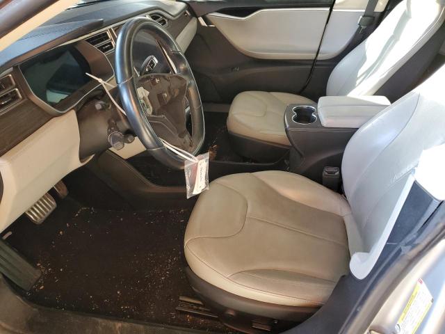 5YJSA1H16EFP44090 - 2014 TESLA MODEL S 银色 照片 7