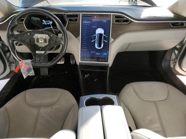 5YJSA1H16EFP44090 - 2014 TESLA MODEL S 银色 照片 8