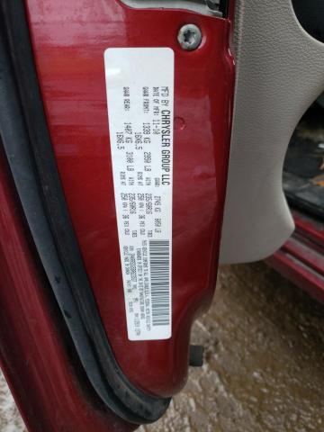 2A4RR5DG5BR623537 - 2011 CHRYSLER TOWN & COU TOURING 红色 照片 13