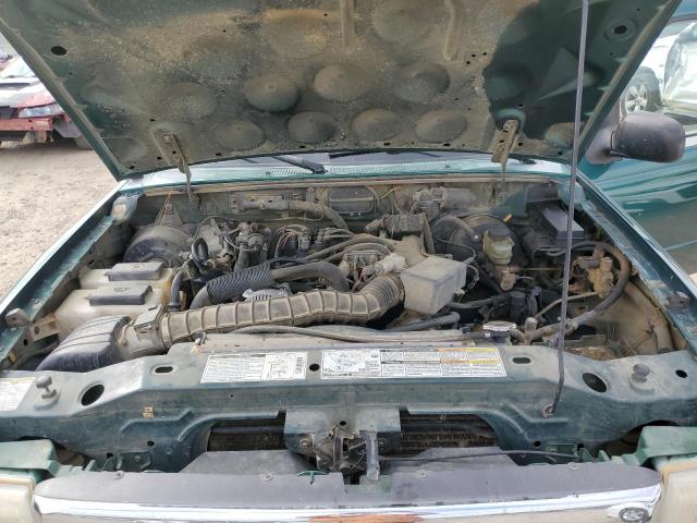 1FTYR10V4YTA56401 - 2000 FORD RANGER GREEN photo 11