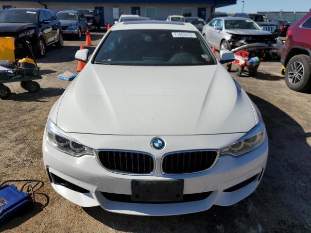 WBA4F9C30HG812652 - 2017 BMW 430XI GRAN COUPE WHITE photo 5