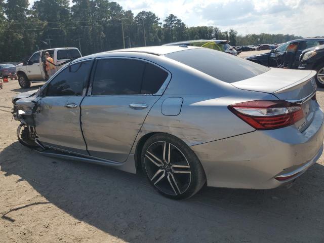 1HGCR3F96GA015862 - 2016 HONDA ACCORD TOURING SILVER photo 2