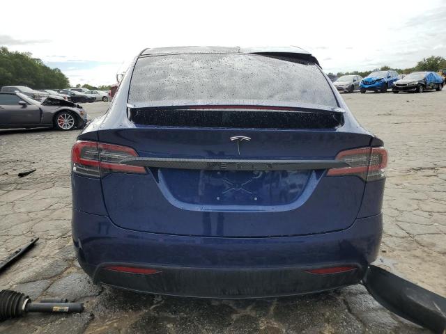 5YJXCBE23KF192899 - 2019 TESLA MODEL X BLUE photo 6